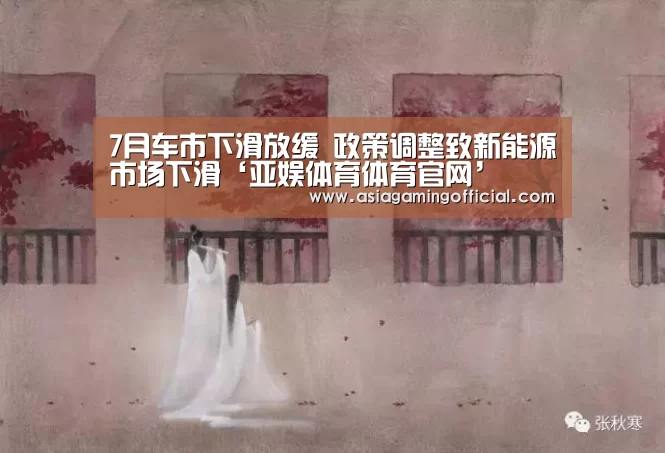 7月车市下滑放缓 政策调整致新能源市场下滑‘亚娱体育体育官网’(图4) 亚娱体育体育